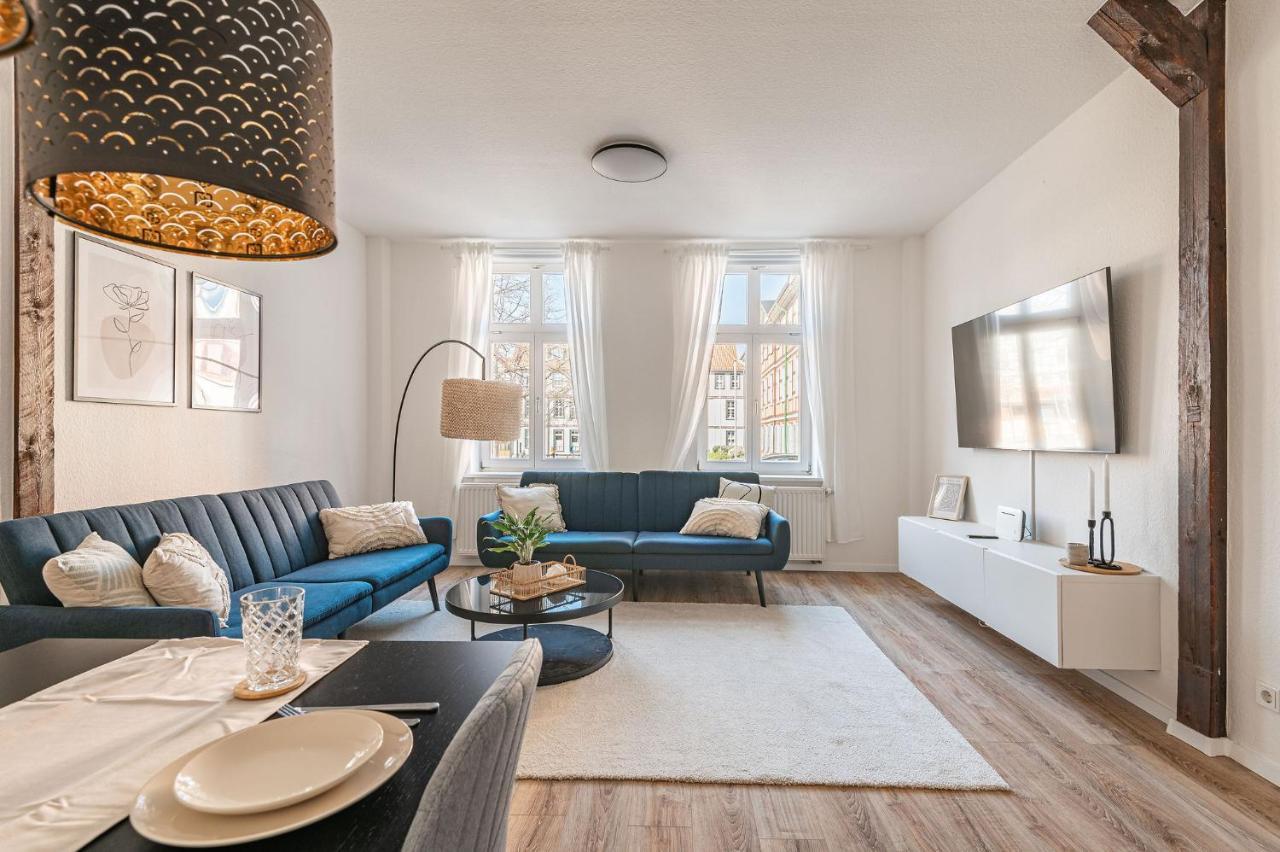 Exklusives Innenstadt Apartment - Parken - Smart-Tv - Kaffeevollautomat فيرنغروده المظهر الخارجي الصورة